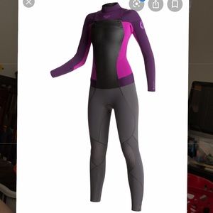 Roxy Full Wet Suit Chest ZIP New Surfing surf 14